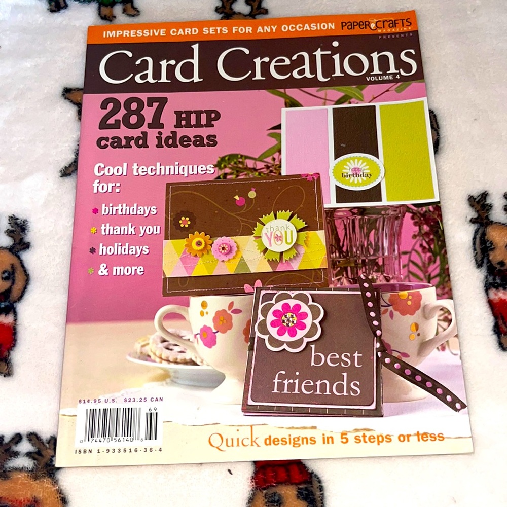Papeecrafts Magazine card creations volume 4
